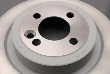 MINI R55 06-14 R56 05-13 R57 R58 R59 rear brake discs (x2) 34216784389