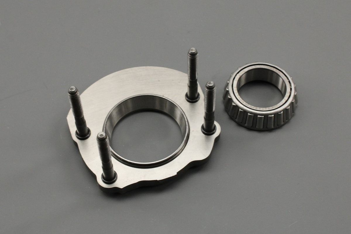 VW Audi Skoda SEAT gearbox support with taper roller bearing 02D311206B, view 1