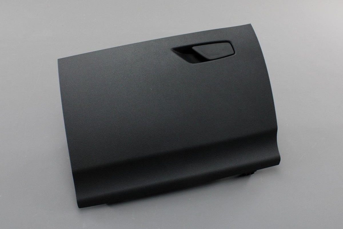 Skoda Octavia 2020-On glove box door lid cover RHD (black) 5E8857121 9B9, view 1