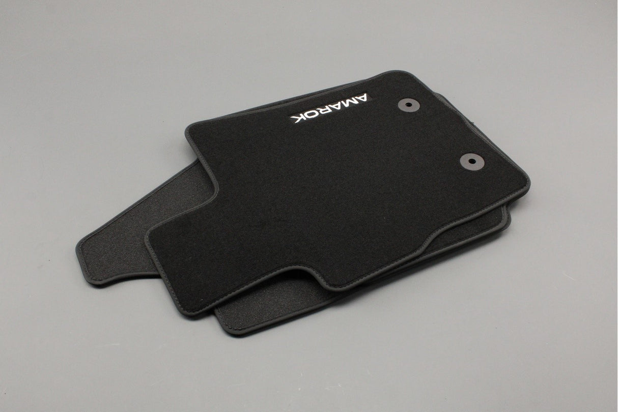 VW Amarok 2023-on front & rear carpet floor mats ZGB2HJ061270