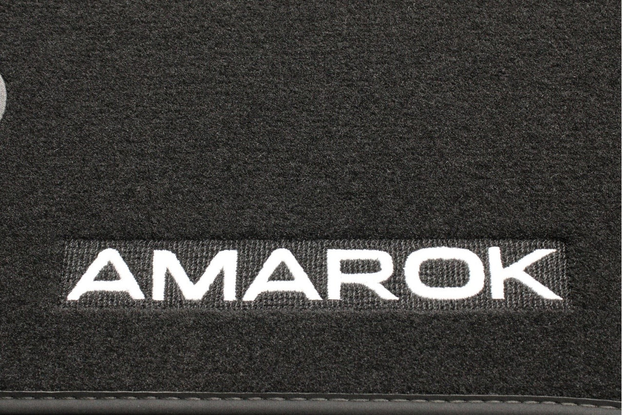 VW Amarok 2023-on front & rear carpet floor mats ZGB2HJ061270