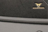 CUPRA Leon 2020-on front & rear carbon effect floor mats 5FH093990F