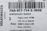 VW Tiguan 16-on Audi Q3 RSQ3 rear seat belt buckle (left) 5NA857753B MNB