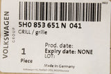 VW Golf MK8 2020-on front radiator grille 5H0853651N 041