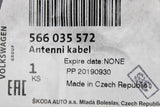 Skoda Kodiaq 2017-On Aerial roof cable with navigation (LHD) 566035572