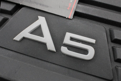 Audi A5 Sportback 2017-on rubber floor mats RHD (front) 8W8061501A 041