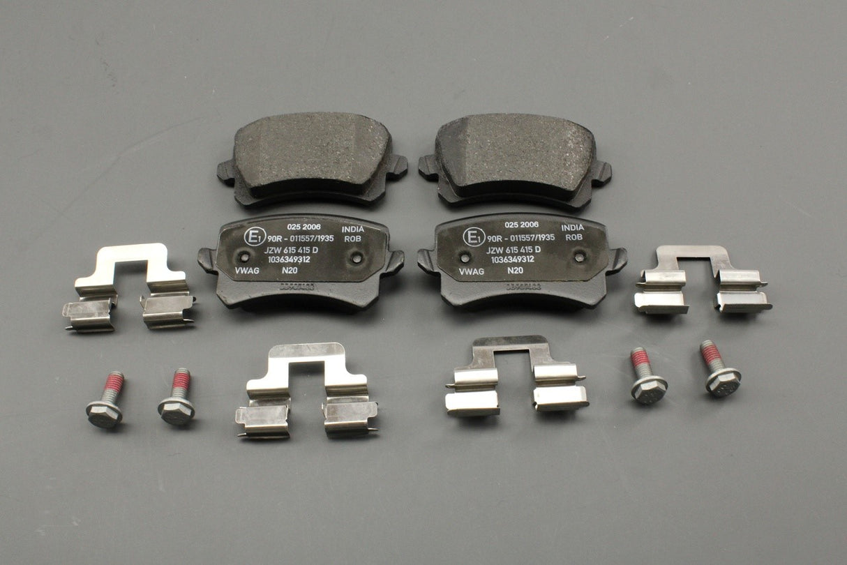 VW Passat B6 B7 Tiguan 08-11 SEAT Alhambra brake pads (rear) JZW698451G