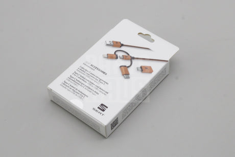 SEAT accessory 3-in-1 usb charging cable 000051444AS