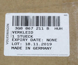 VW Arteon 2017-on door card panel leatherette (left rear) 3G8867211B HUH