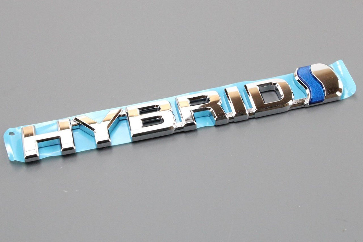 Toyota Hybrid side panel badge 75374-12040, view 1
