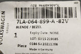 VW California Ocean 2020-on cupboard socket trim 7LA064899A 82V