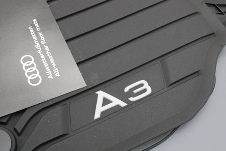 Audi A3 RS3 20-on Front RHD all weather rubber floor mats 8Y2061501 041