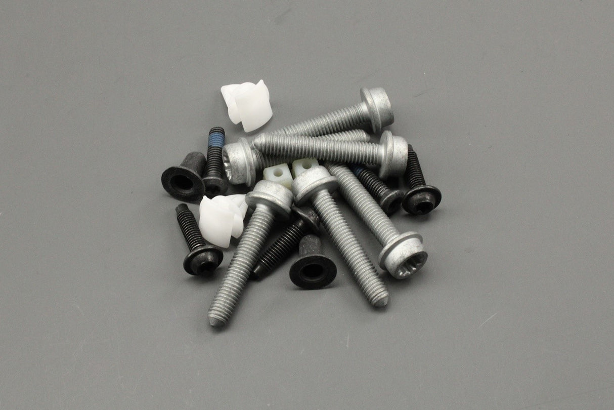 VW Crafter 2017-on rear door attachment parts kit (left) 7C0898212