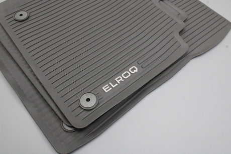 Skoda Elroq 2021-on all weather floor mat set (front & rear) 5LJ061500A