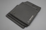 Skoda Enyaq iV 2021-on rubber floor mats set (front & rear) 5LA061500A