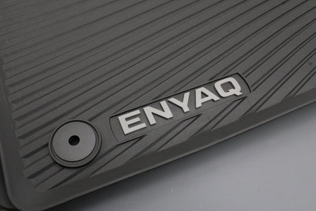 Skoda Enyaq iV 2021-on rubber floor mats set (front & rear) 5LA061500A