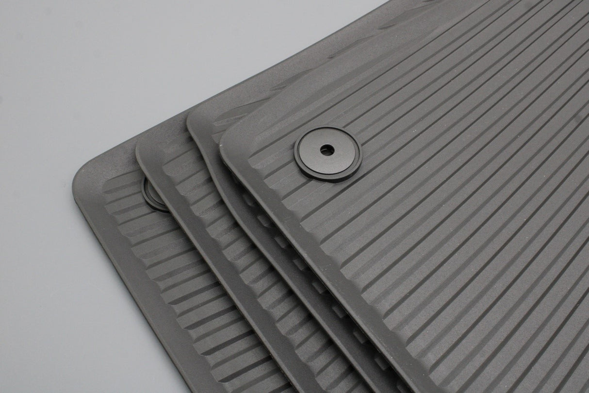 Skoda Enyaq iV 2021-on rubber floor mats set (front & rear) 5LA061500A
