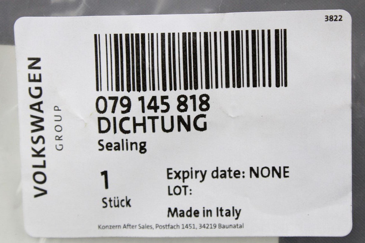 Audi A6 S6 A7 A8 RS6 RS7 Throttle body valve seal 4.0L V8 079145818