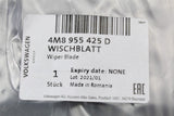 Audi Q8 2019-onwards rear screen wiper blade 4M8955425D