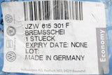 Genuine VW Passat B5 Skoda SEAT front brake discs 288x25 (x2) JZW615301F