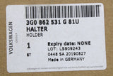 VW Passat B8 Arteon centre console cup holders 3G0862531G 81U