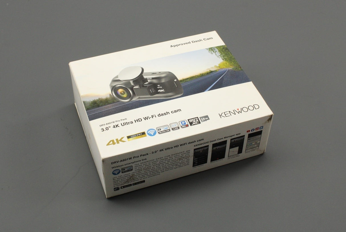 VW Kenwood DRV-A601W pro pack dash camera ZGB000052601