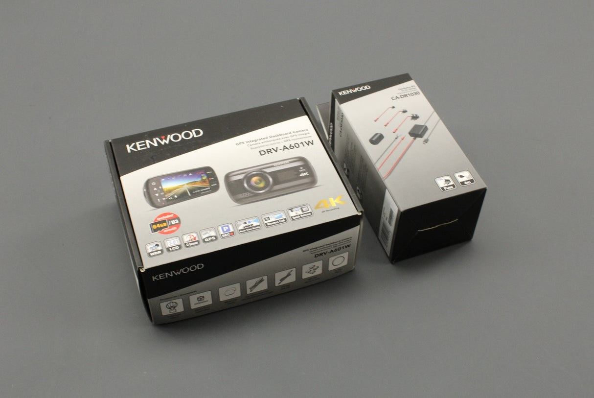 VW Kenwood DRV-A601W pro pack dash camera ZGB000052601