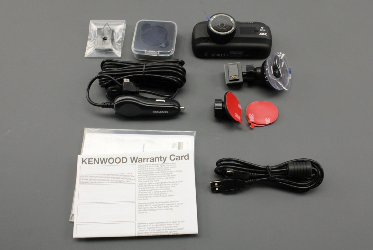 VW Kenwood DRV-A601W pro pack dash camera ZGB000052601