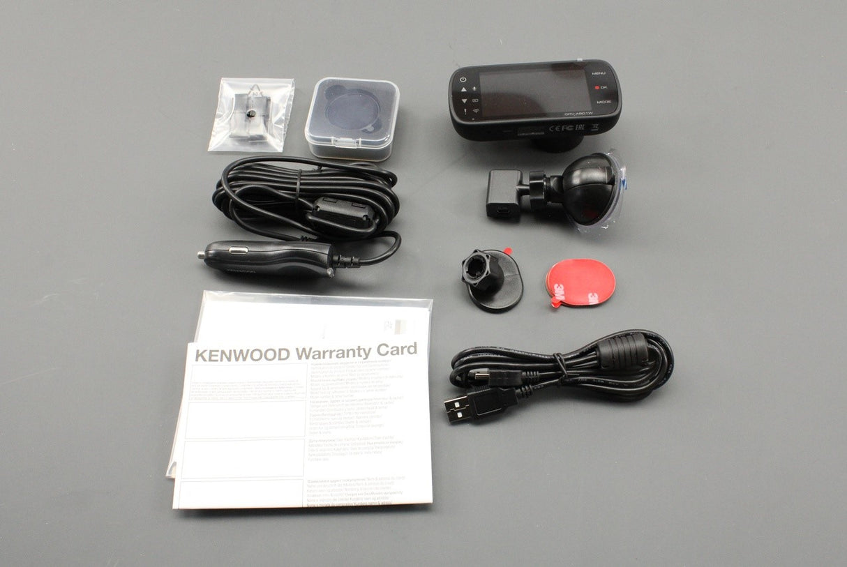 VW Kenwood DRV-A601W pro pack dash camera ZGB000052601