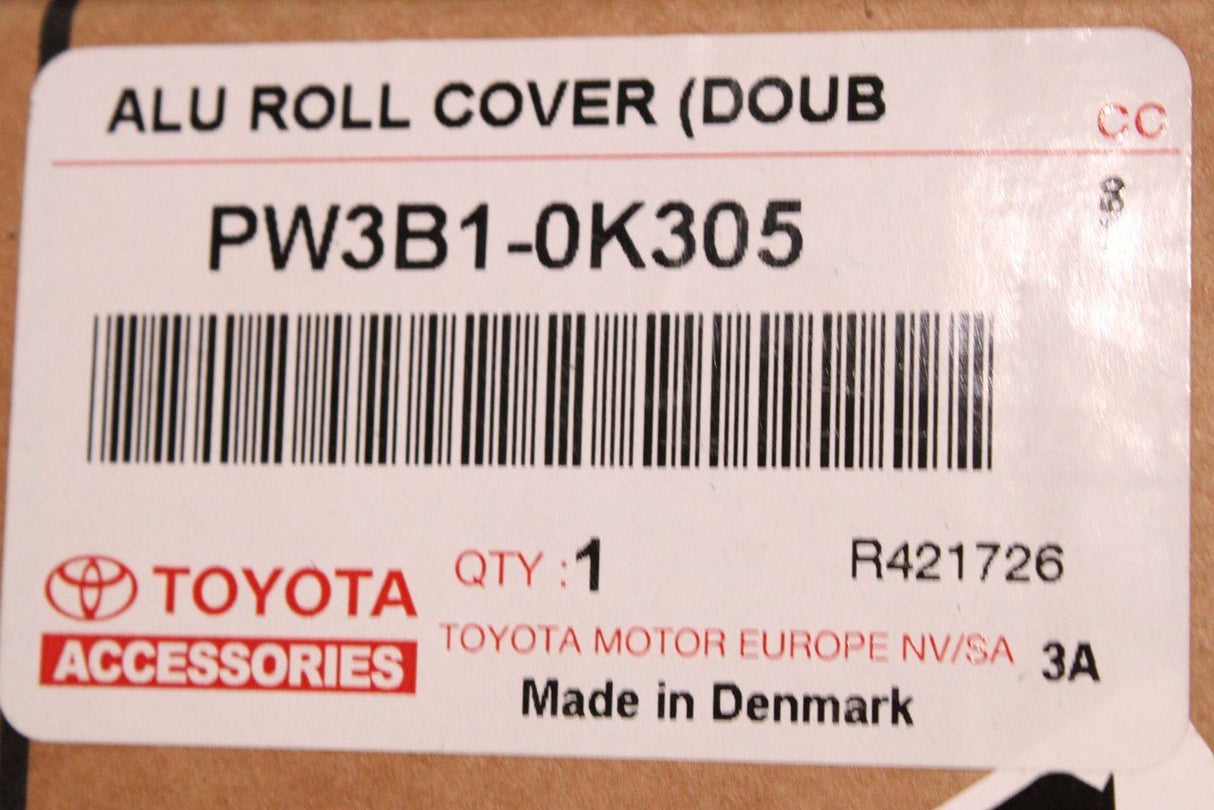 Toyota Hilux Aluminium roll cover PW3B1-0K305