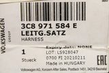 VW Beetle Passat Tiguan Up! Skoda SEAT airbag wiring harness 3C8971584E