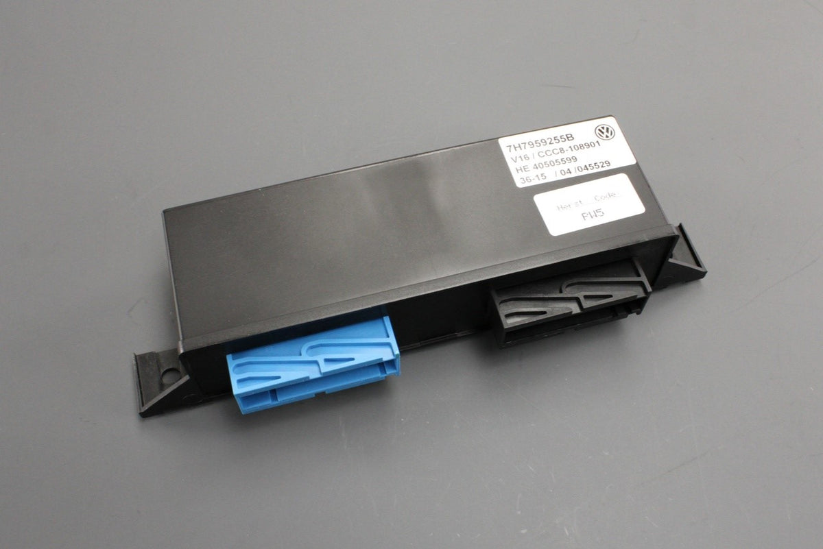 VW California T5 T6 pop-up roof hydraulic pump control unit 7H7959255B, view 1