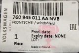 VW Touareg 2018-on front windscreen glass 760845011AA NVB