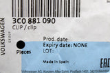 VW Audi Skoda SEAT head / curtain airbag retainer clip (x1) 3C0881090