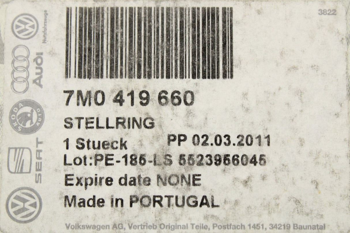 VW Sharan 1996-2000 steering wheel return ring/slip ring 7M0419660