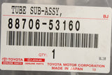 Lexus IS200/300 2013-on air conditioning pipe with sensor 88706-53160