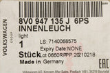 Audi A3 S3 RS3 2017-2020 interior reading light (front) 8V0947135J 6PS