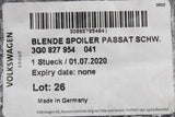 VW Passat B8 Estate 2015-on upper boot lid spoiler trim 3G0827954 041