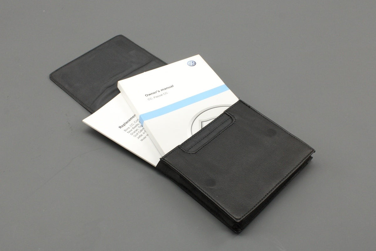 VW CC Passat CC 2009-2017 owners manual handbook and wallet 121557PC620, view 1