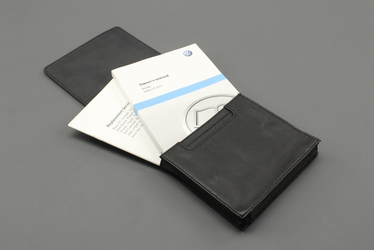 VW Beetle 2012-2017 owners manual handbook with wallet 1315M7BEE20, view 1