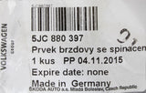 Skoda Fabia Rapid SEAT Toledo glovebox brake element dampener 5JC880397