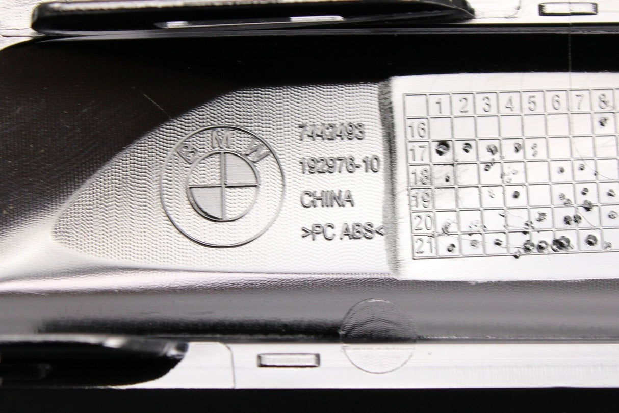 BMW X3 G01 2016-21 lower front bumper chrome trim (left) 51117442493