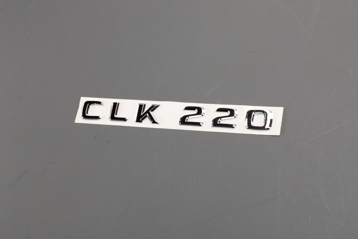 Mercedes-Benz CLK 220 rear boot lid lettering badge A2098170915