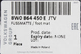 Audi A4 S4 RS4 Avant A5 S5 RS5 textile floor mats (rear) 8W0864450E JTV