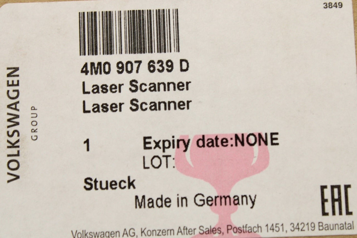 Audi Q8 RSQ8 2019-on distance control radar sensor 4M0907639D