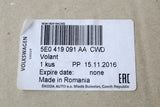 Skoda Octavia 5E Rapid Superb leather steering wheel 5E0419091AA CWD