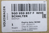 VW Polo Audi A1 SEAT Ibiza 2018-Onward window switches 5G0959857F WHS