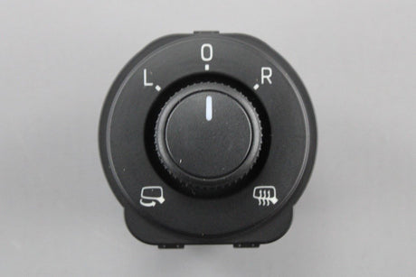 Skoda Superb 2015-on power folding exterior mirror switch 3V0959565C WHI