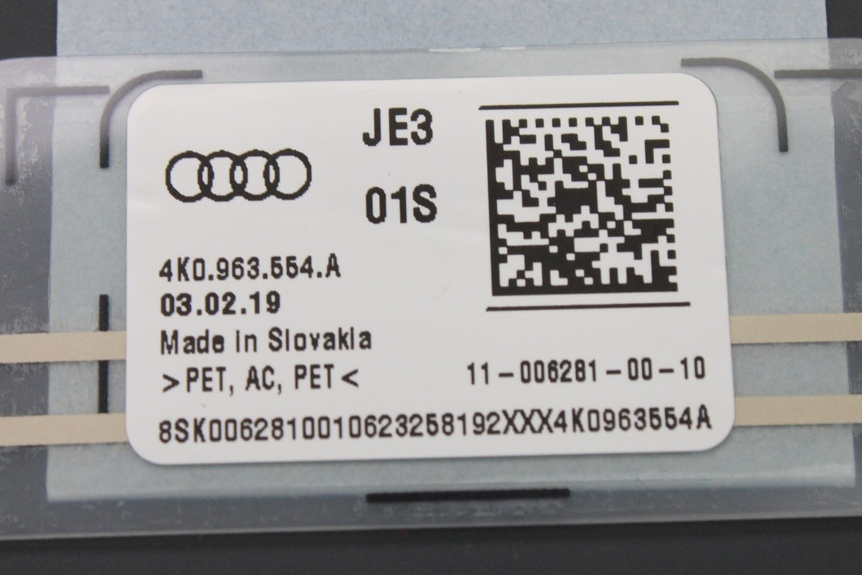 Audi A6 RS6 A7 RS7 19-26 rear seat occupation sensor (centre) 4K0963554A