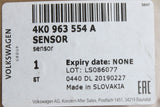 Audi A6 RS6 A7 RS7 19-26 rear seat occupation sensor (centre) 4K0963554A